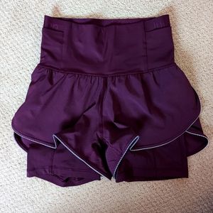 Lululemon high-waisted shorts (size 6)
